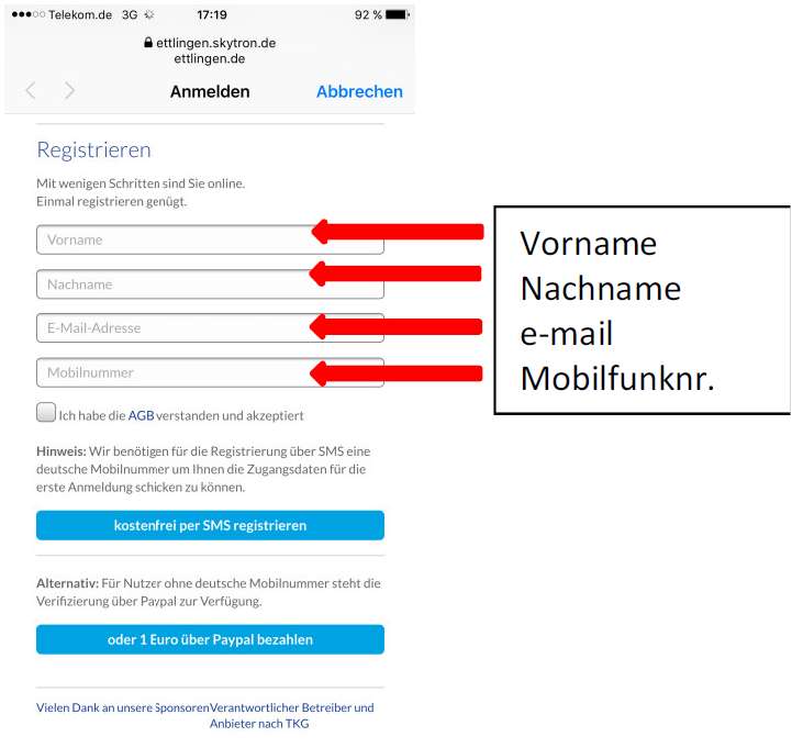 Kostenloses WLAN Ettlingen einrichten