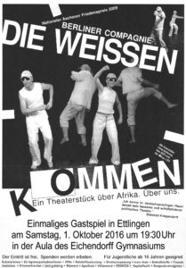 Flyer DIE WEISSEN KOMMEN