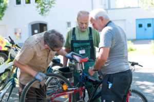 Eröffnung Fahrradwerkstatt Ettlingen